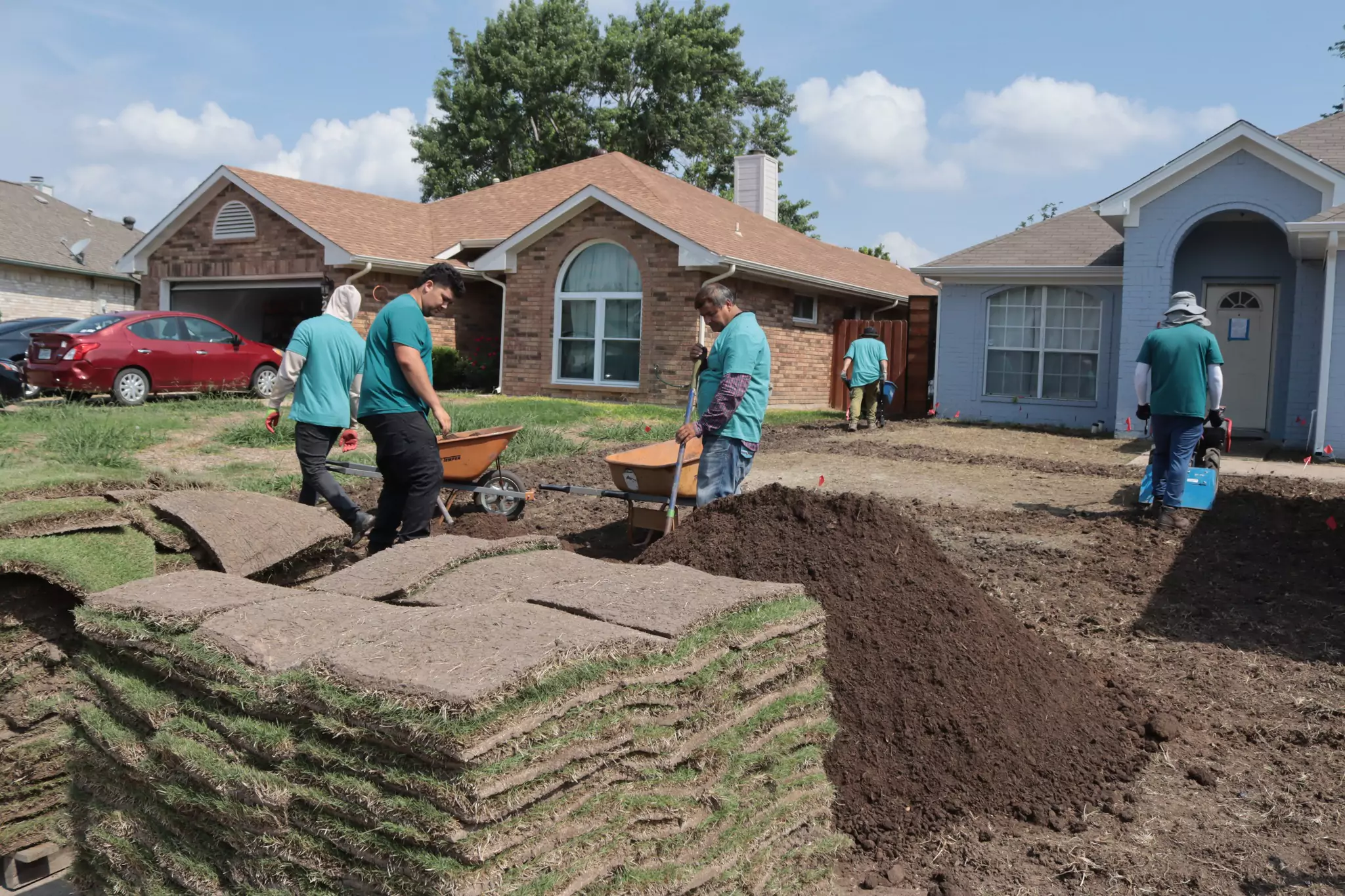 Sod Installation Flower Mound